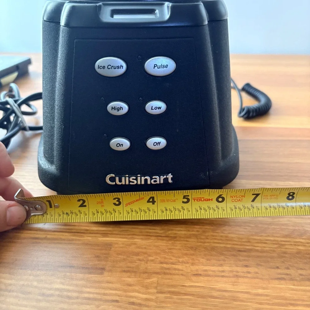 Cuisinart Blender Base CBT-500BW SmartPower Premier 600W Motor Only Tested Works